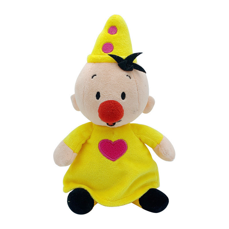 la comodità di S di Plush Doll Children giallo del pagliaccio di 25cm ' gioca i puntelli di storia di ora di andare a letto