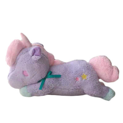 il cavallo sveglio di 25cm Gemini Unicorn Soft Toy Cotton Girl ha farcito il cuscino di sonno degli animali