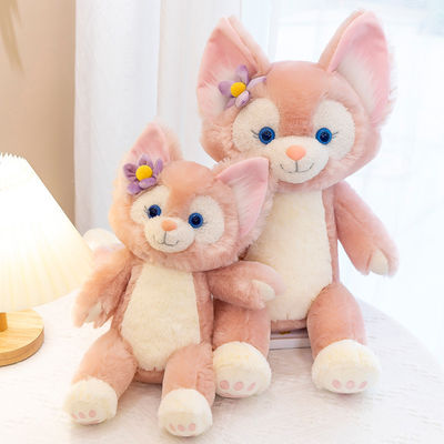 Riempitore 100% del cotone di Fox Toy With pp della peluche del poliestere di abitudine