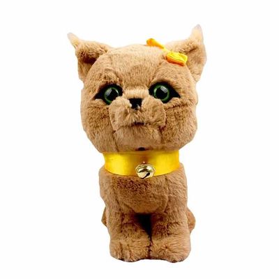 Cat Stuffed Plush Toy sveglia su misura 25cm per il bambino